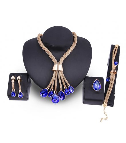 SET406 - Gold-plated bride jewelry Set